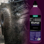 Complete professional wheel and undercarriage cleaning kit with Alumax descaler and foam sprayer