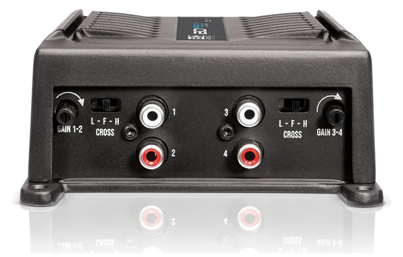 Banda BD800.4 800W RMS 4-Channel Amplifier – 2 Ohms – Black