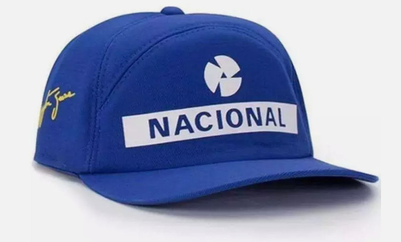 Ayrton Senna Tribute Cap – Banco Nacional (Blue)