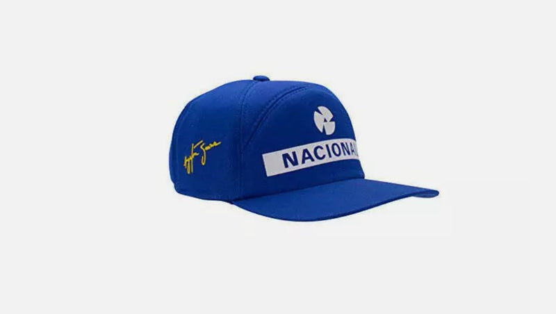 Ayrton Senna Tribute Cap – Banco Nacional (Blue)