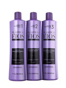 Cadiveu Plastica dos Fios Hair Treatment Kit 3x1L – Smoothing & Repair System