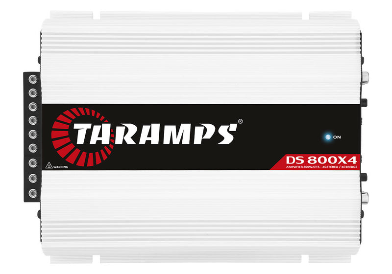 TARAMPS DS 800X4 2 OHMS 4 CHANNELS 800 WATTS AMPLIFIER