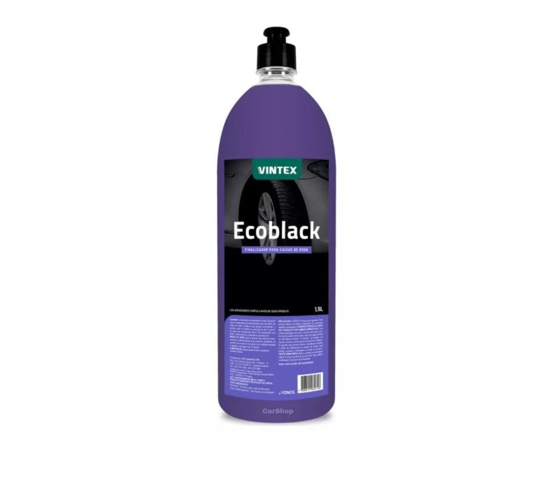 Ecoblack Finishing Dressing 1.5L – Wheel Well and Plastic Trim Restorer by Vonixx