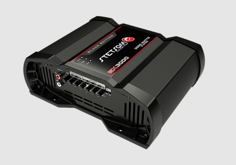 STETSOM EX3000.1 CHANNEL 2 OHM AMPLIFIER BLACK EDITION