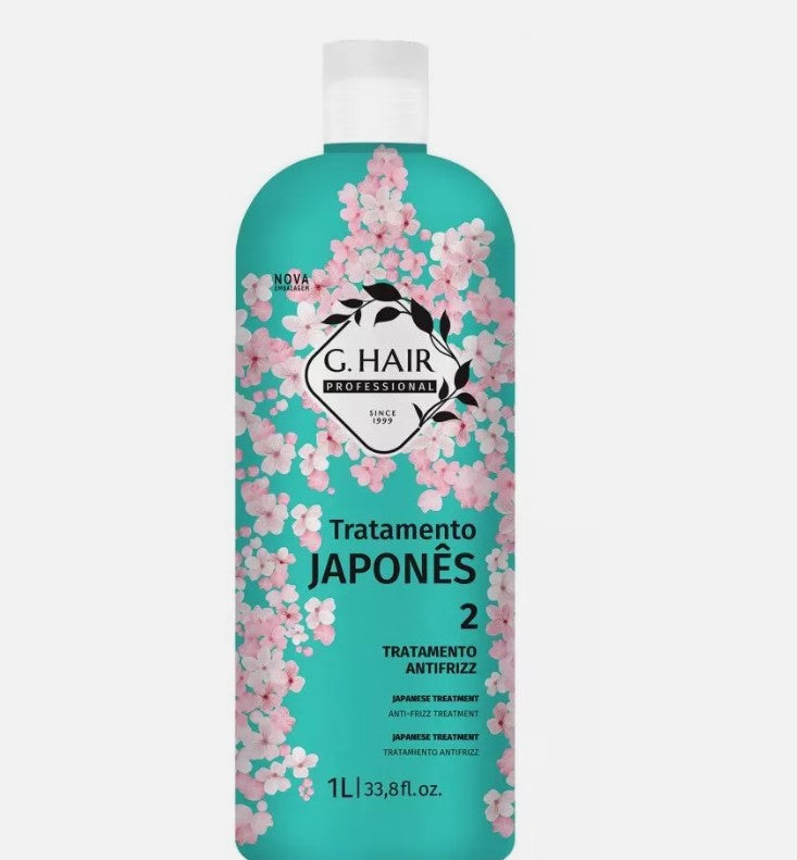 GHAIR JAPANESE ANTI-FRIZZ TREATMENT (2 x 1 LITER)