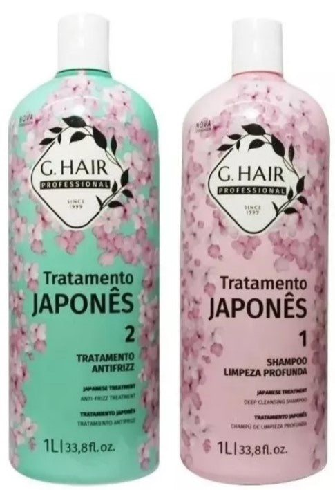 GHAIR JAPANESE ANTI-FRIZZ TREATMENT (2 x 1 LITER)