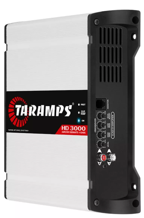 TARAMPS HD 3000 4 OHM 3000W FULL RANGE CLASS D MONO AMPLIFIER