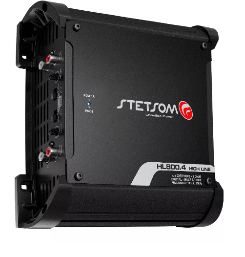Stetsom HL800.4 – 800W RMS 4-Channel Car Amplifier @ 2 Ohms