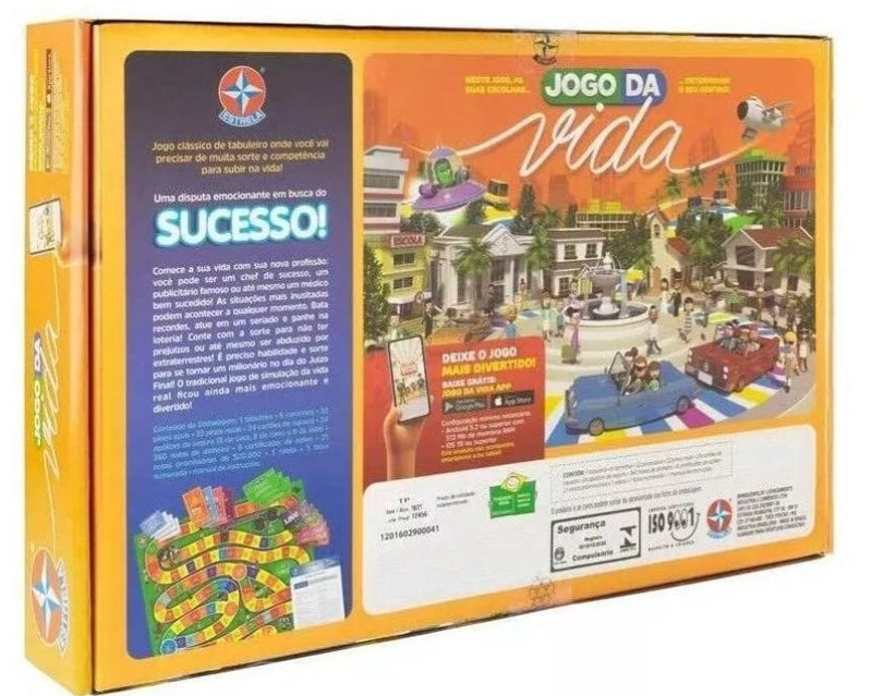 BOARD GAME THE GAME OF LIFE - ESTRELA