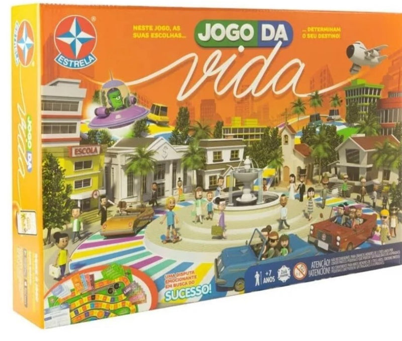 BOARD GAME THE GAME OF LIFE - ESTRELA