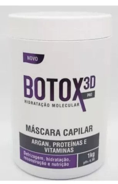 NS3 BRASIL COSMETICS BOTOX 3D PRO HAIR MASK TREATMENT 35.3OZ