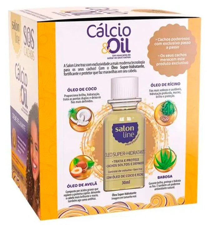 Salon Line Calcium & Oil Relaxing Cream – 215 mL / 7.3 fl oz