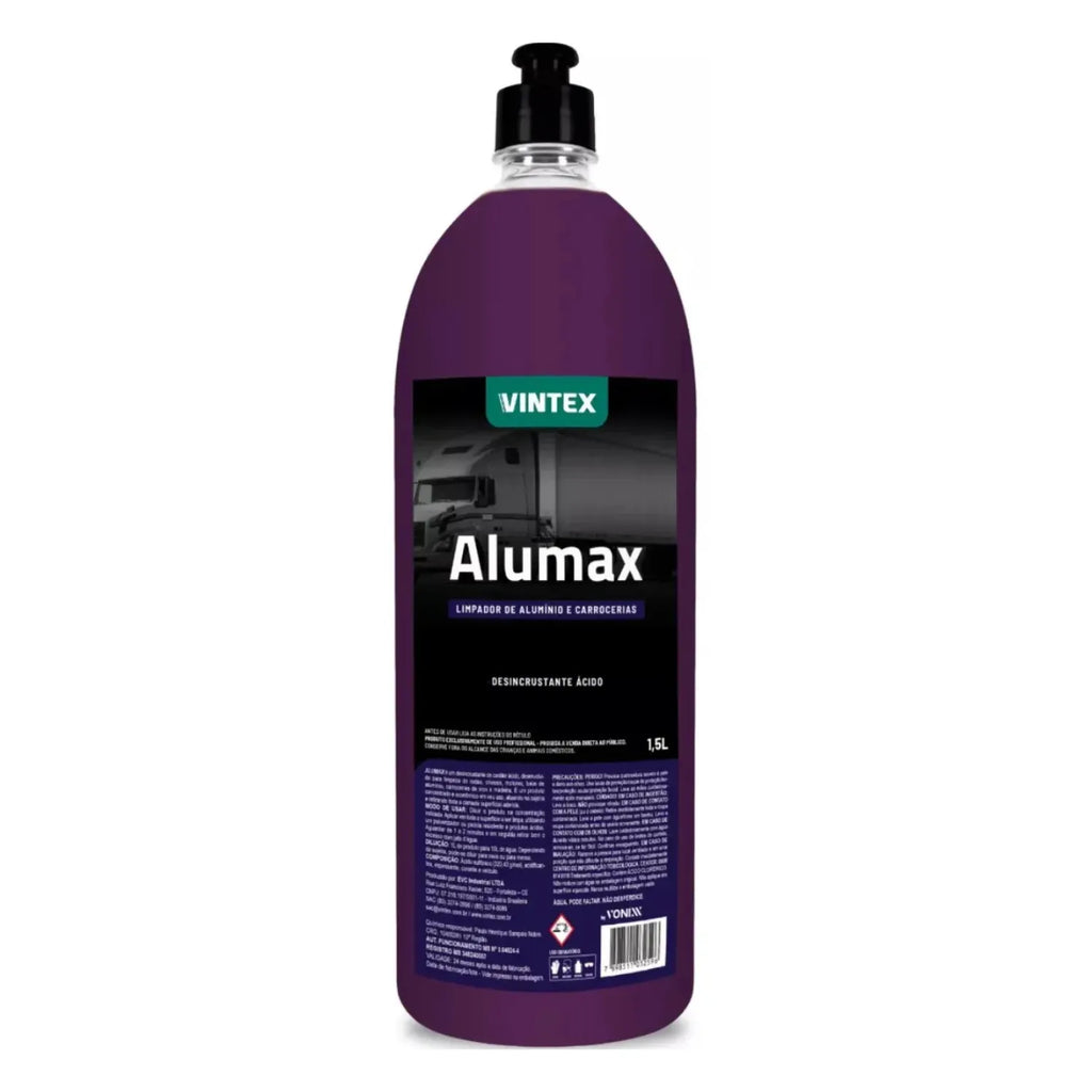 Alumax and Removex non-flammable high-yield concentrate formulas for commercial-grade detailing