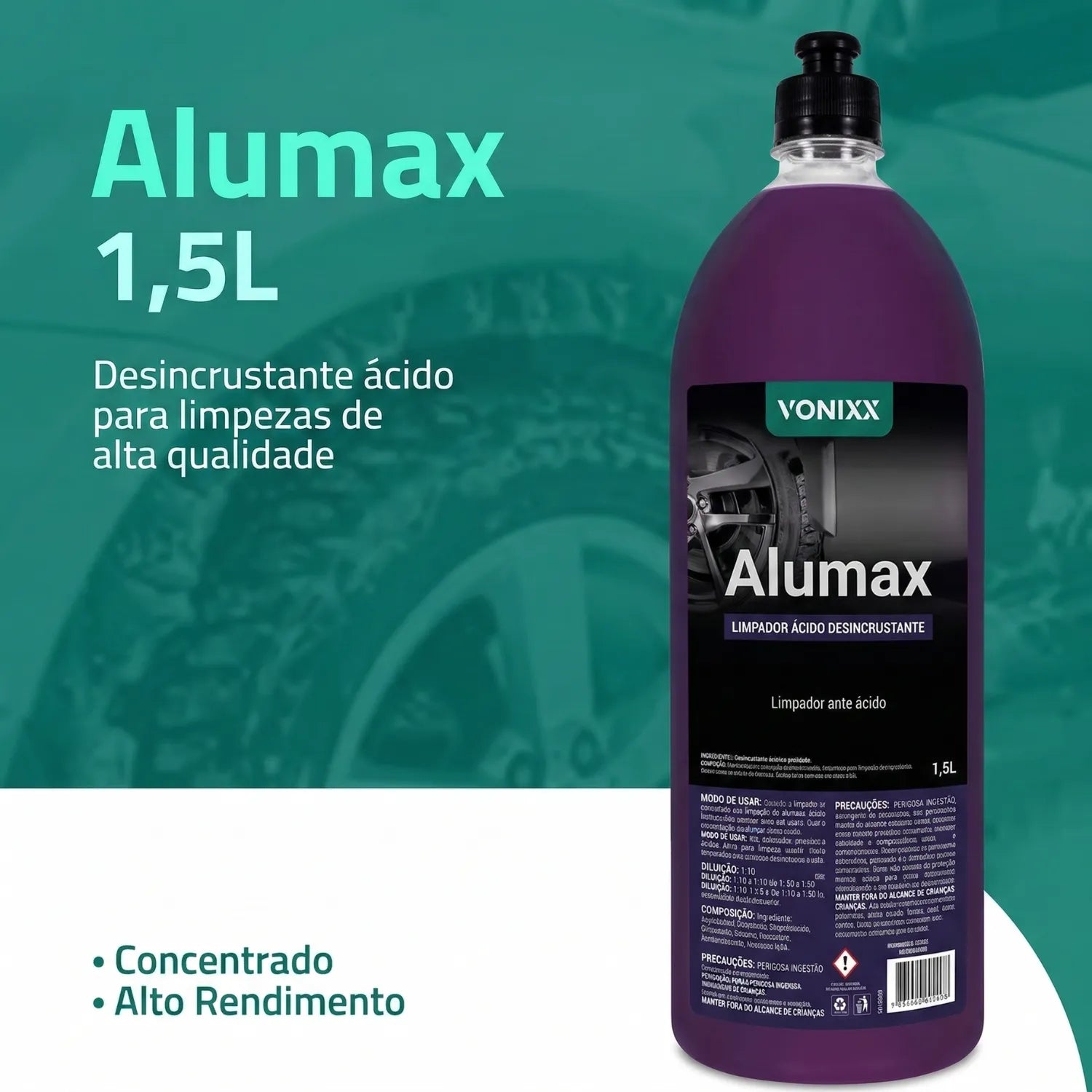 Complete Vintex wheel and undercarriage restoration kit delivering spotless professional finish