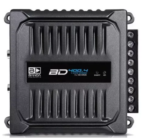 BANDA AUDIOPARTS BD400.4 CHANNEL CAR AMPLIFIER 2 OHM