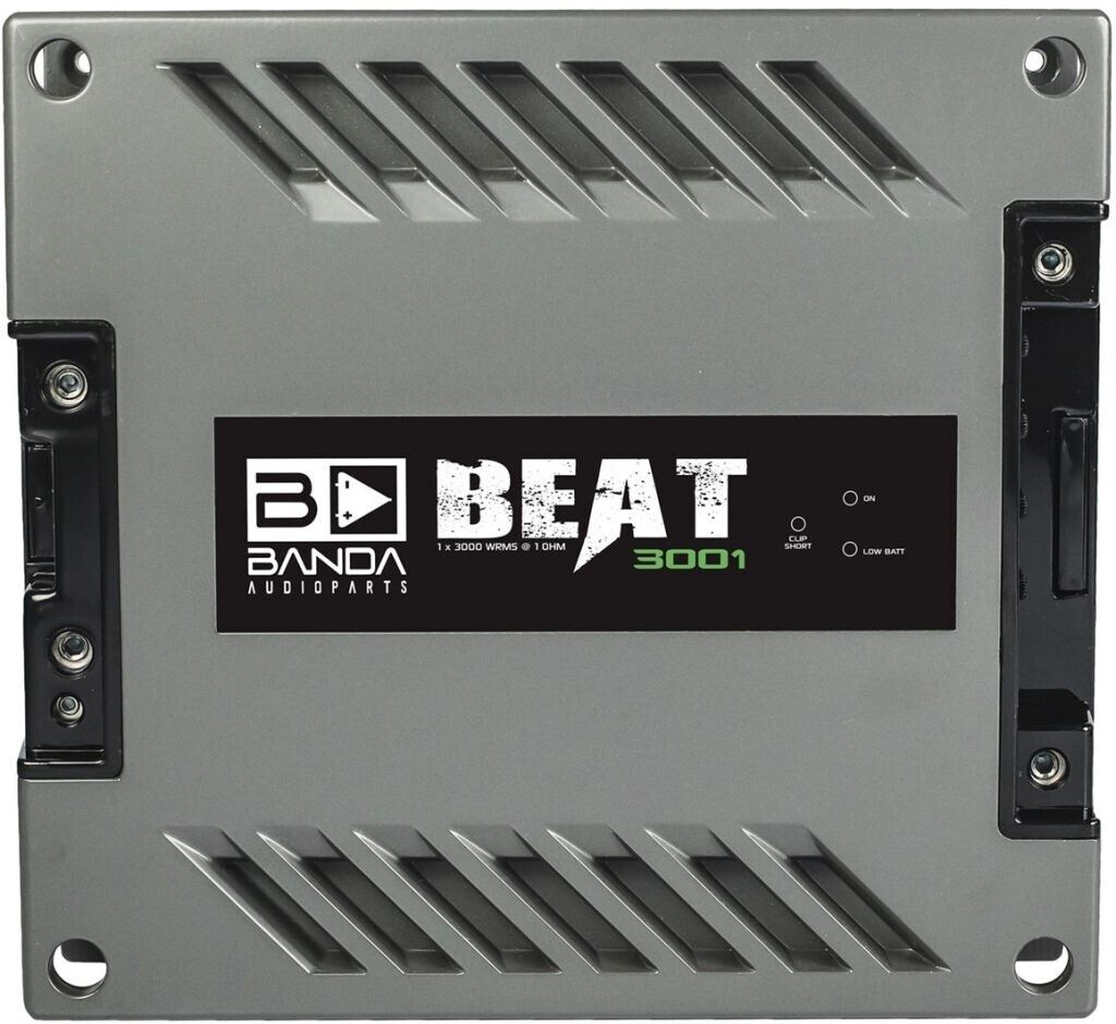 BANDA AUDIOPARTS BEAT 3001 CAR AMPLIFIER 3900W 1 OHM