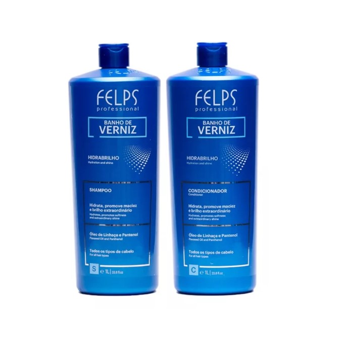 FELPS VARNISH BATH SHAMPOO CONDITIONER 2X1L + TREATMENT MASK