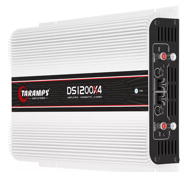 TARAMPS DS 1200X4 1200 WATTS 4 CHANNELS CAR AMPLIFIER 2 OHM