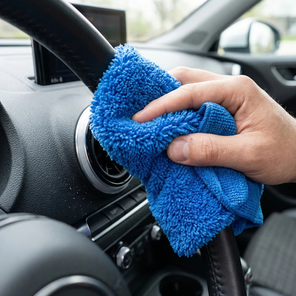 Vonixx ultra-soft interior detailing brush for cleaning AC vents and tight seams