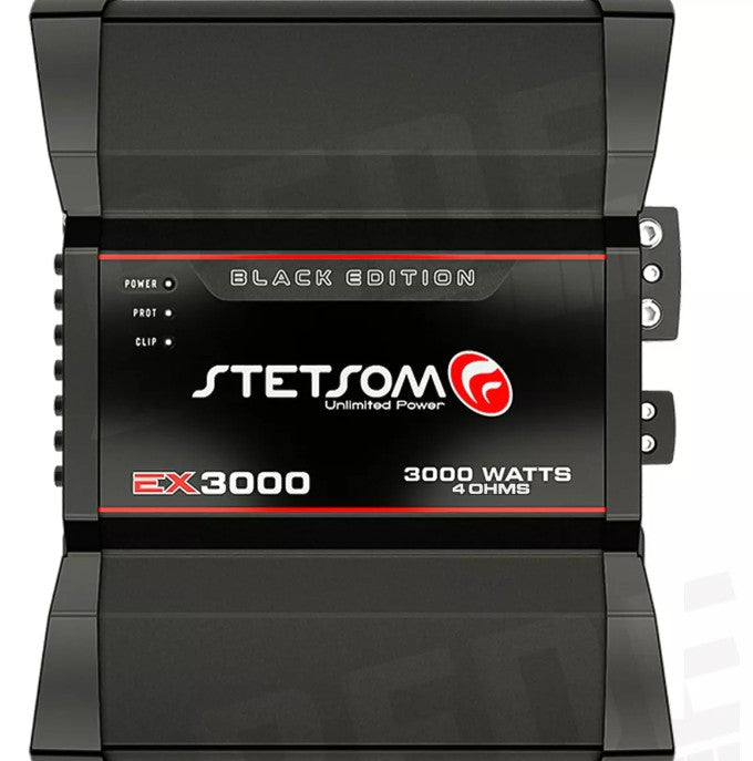 STETSOM EX3000 BLACK EDITION 4 OHMS 3000W AMPLIFIER