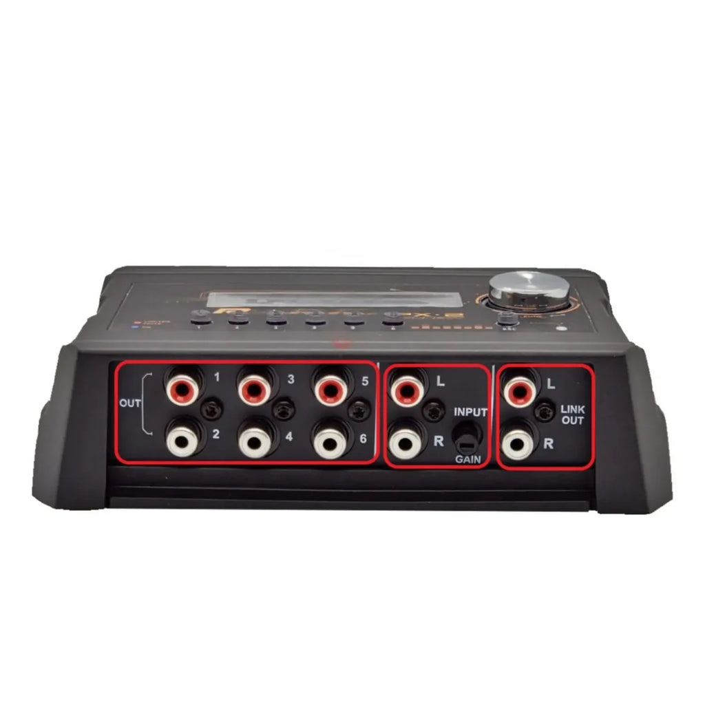 Expert PX-2 R Connect digital signal processor with premium aluminum chassis for car audio systems