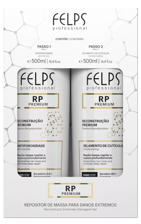 FELPS COLOR RP PREMIUM TREATMENT HAIR RECONSTRUCTION 2X500ML / 2X16.9 FL OZ