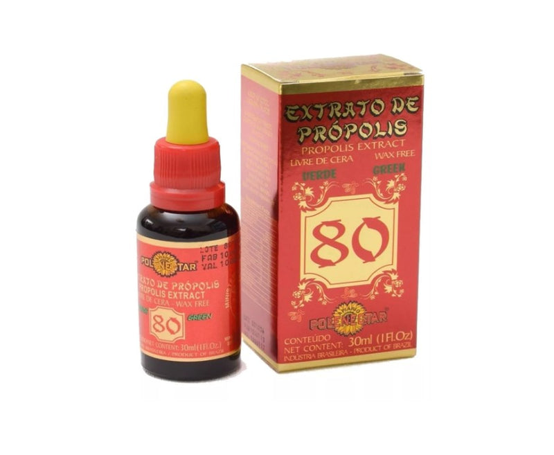 KIT 24 UNITS POLENECTAR PREMIUM PROPOLIS EXTRACT WAX FREE 80 o 30ML