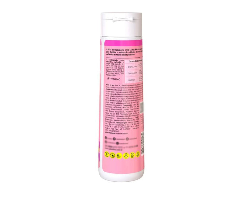 Kids Curly Hair Care Kit – Shampoo, Conditioner & Styling Cream | Salon Line