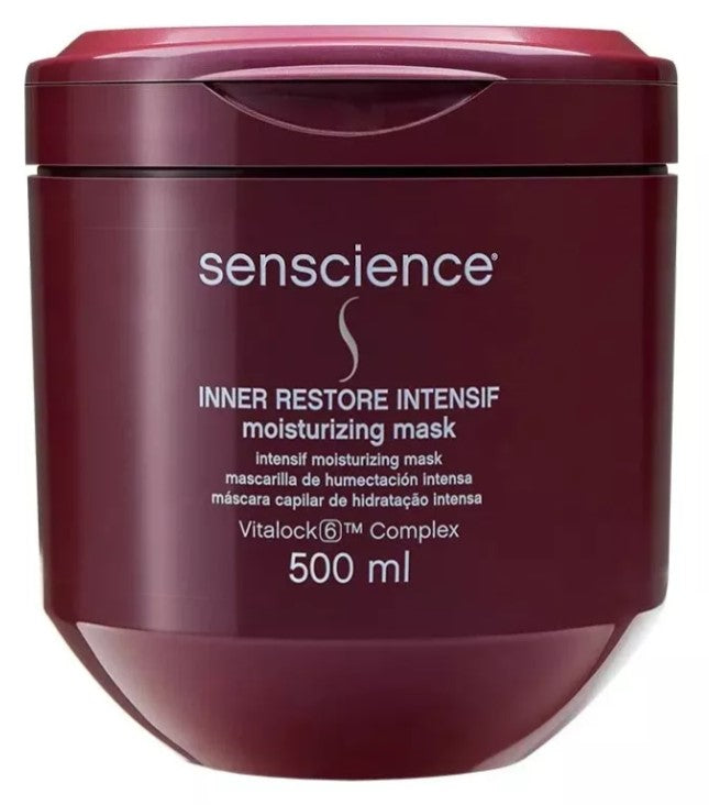 SENSCIENCE INNER RESTORE INTENSIF MOISTURIZING MASK - 500ML (16.9 FL OZ)
