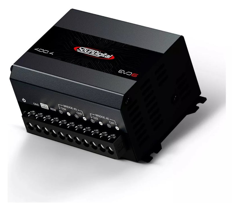 SOUNDIGITAL 400 RMS SD-400.4 EVO6 2 OHMS AMPLIFIER MODULE