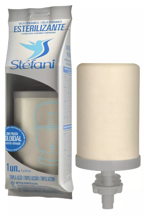 Stefani Triple-Action Ceramic Filter Candle