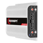 Taramps TS 800x4 4-channel 800W RMS Class D car audio amplifier in white finish