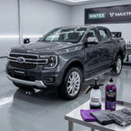 Vonixx Alumax 1.5L dilutable formula applied with pump sprayer on engine bay surfaces