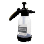 Waxtreme X-Press 2L pump sprayer generating thick snow foam for hose-free car pre-wash