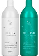 Zap Organic All Time Hair Straightening Kit – 1L (Formaldehyde-Free)